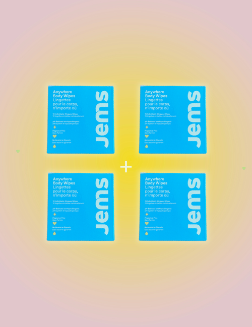 Anywhere Body Wipes